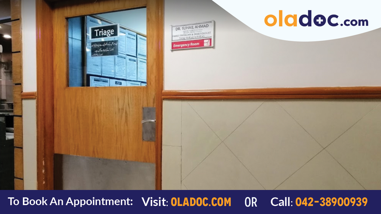 Doctors Room in Maryam Memorial Hospital Rawalpindi